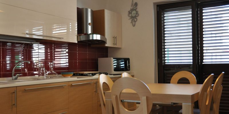 cucina su misura in legno